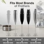 Zulay Kitchen Stainless Steel Frother Stand