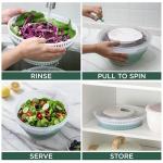 Collapsible Salad Spinner - 4 QT Space Saver