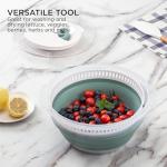 Collapsible Salad Spinner - 4 QT Space Saver