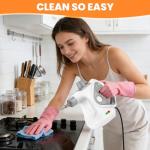 Portable Handheld Steam Cleaner with 15 Accessories