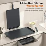 Electric Food Warming Mat with Adjustable Settings