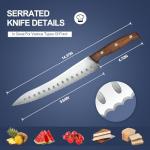 High Carbon German Steel Serrated Bread Knife