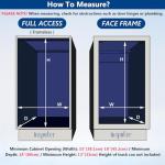 Dual Pull Out Trash Can for Under Cabinet