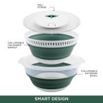 Collapsible Salad Spinner - 4 QT Space Saver