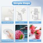 Electric Snow Cone Maker for Home Use