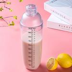 FEOOWV 2-Pack Plastic Cocktail Shaker Set