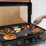 22-Inch Nonstick Electric Griddle with Lid