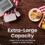 Chefman Nugget Ice Maker – Quick & Compact