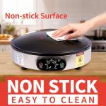 SuYiFan Electric Crepe and Roti Maker, 16-Inch