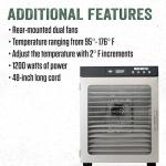 LEM BigBite 16-Tray Stainless Steel Food Dehydrator