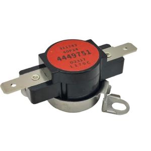 WP4449751 Range Oven High Limit Thermostat Compatible with Whirlpool, KitchenAid, Jenn-Air, Amana Double Wall Ovens Parts,Maytag, Replaces 4449751,Overheat Protection