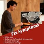 WP4449751 Range Oven High Limit Thermostat Compatible with Whirlpool, KitchenAid, Jenn-Air, Amana Double Wall Ovens Parts,Maytag, Replaces 4449751,Overheat Protection