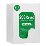 Syntus 200 Count Vacuum Sealer Bags Quart 8 x 12 inch for Seal a Meal, Commercial Grade BPA Free Heavy Duty Precut Seal Bags, Food Vac Bags for Storage, Meal Prep or Sous Vide
