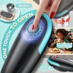 Electric Can Opener, One Touch Automatic Can Opener, Smooth Edge Food Safe Handheld Can Openers Electric for Kitchen, Kitchen Gadgets Battery Operated Can Opener for Seniors, Arthritis & Chef