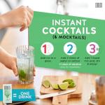 Cooloo Cocktail Mixers for Alcoholic Drinks – Alcohol Mixer Set for Mocktails and Cocktail Gifts Concentrate Pods – Liquid Drink Mix Pods (Margarita - 3 Pack)
