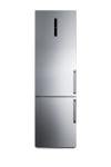 Summit 24" Refrigerator-Freezer, 11.7 cu.ft Capacity, Bottom Freezer, Counter Depth Refrigerator, Stainless Steel - FFBF181ES2LHD (Left Handed Door Swing)