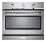 Verona VEBIG30NSS 30 inch Built-In Gas Single Wall Oven with 3.5 cu. ft. Capacity, Convection in Stainless Steel