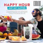 Cooloo Cocktail Mixers for Alcoholic Drinks – Alcohol Mixer Set for Mocktails and Cocktail Gifts Concentrate Pods – Liquid Drink Mix Pods (Margarita - 3 Pack)