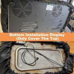 Beautyflier Electric Griddles Dustproof Cover Compatible with Presto Electric Griddle, Protective Cover for Most Griddle, Antistatic Protector Covers, Durable and Long-Lasting (Cover Only)