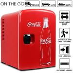 Coca-Cola Mini Fridge: Portable Cooler for Snacks