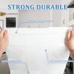 W10165294RB Trash Compactor Bags Fits 15-inch Rectangular Drawer Compactors, 60 Pack Leak-Proof Kitchen Trash Bags Compatible with Whirl-pool Ken-more 15inches Trash Compactors, 2.6 mils Thickness