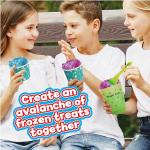 Small World Toys Snow Cone Machine for Kids, Super Slush Shaved Ice Machine, Kid-Friendly Snow Cone Maker with Color-Changing Cups and Spoons, Bowl & Paper Cones, Slushy Maker Frozen Treats