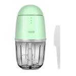Mini Food Processor - Cordless Food Processor & Portable Small Food Chopper for Meat Vegetables Fruit Salad Onion Garlic, Kitchen 1.3Cup, 300ml, 150 Watts,Glass Container Dishwasher Safe