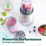 BELLA Personal Size Smoothie Blender with Accessories