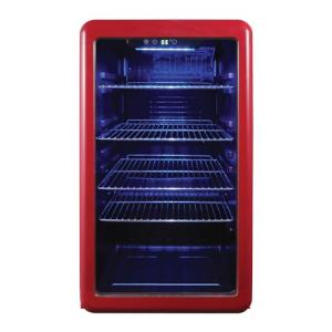Magic Chef MCB34CHR Beverage Cooler, Red