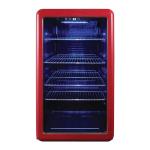 Magic Chef MCB34CHR Beverage Cooler, Red