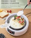 36 Hour Yogurt Maker, Automatic Digital Yoghurt Maker with Constant Temperature Control and Timer, Multifunctional Probiotic Yogurt Machine for Home Cheese, Fruit Wine (With 4 Glass Jars 42 Ozs)