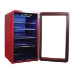 Magic Chef MCB34CHR Beverage Cooler, Red