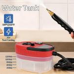 SMAYDA Handheld Steam Cleaner Portable High-pressure Steam Cleaner with 3 Brushes and 1 Glass Scraper Quickly Generates High-temperature Steam to Deeply Clean Kitchens and Car Seats