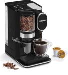 Cuisinart Single-Serve Coffee Maker + Coffee Grinder with 8 oz., 10 oz., and 12 oz. Serving Size, Compatible with Single-Cup Pods, 48-Ounce Removable Reservoir, Stainless Steel, DGB-2