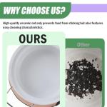 Artestia Electric Fondue Pot Chocolate & Cheese Warmer – Adjustable Temperature Electric Melting Set for Fondue, Dipping & Entertaining – Ideal for Party, Family Nights, Desserts & Savory Cheese Dips