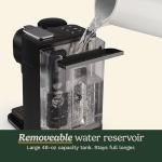 Cuisinart Single-Serve Coffee Maker + Coffee Grinder with 8 oz., 10 oz., and 12 oz. Serving Size, Compatible with Single-Cup Pods, 48-Ounce Removable Reservoir, Stainless Steel, DGB-2