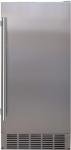 EdgeStar IB250 15 Inch Wide 20 Lbs. Capacity Free Standing and Undercounter Ice Maker with 25 Lbs. Daily Ice Production - Stainless Steel