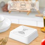 Mini USB Ultrasonic Dishwasher, Portable Dish Washing Machine Cleaner for Home Kitchen Apartment, Wshing Tools for Dishware Fruit Vegetable (White)