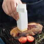 Butter Dispenser with Lid, Adjustable Dosage Control, Dishwasher Safe, Upgraded 2 Pack Butter Spreader, Perfect for Pancakes, Waffles, Bagels & Toast - Keep Butter Fresh and Mess-Free