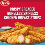 Tyson Fully Cooked Crispy Chicken Strips, 25 oz (Frozen)