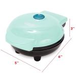 Dash Mini Maker Grill - Compact & Indoor Electric Grill - Efficient & User-Friendly Device with Nonstick Surface - Quick Heat-Up System - Easy-to-Clean & Store - Aqua