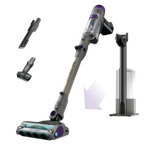 Shark Cordless Vacuum Cleaner with HEPA Filter, PowerDetect Clean & Empty, Powerful Suction, Auto-Empty System, Pet Hair Pickup, Carpets & Hardfloor, Dark Gray, IP3251