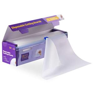 Disposable Plastic Cutting Board Sheets for BBQ & Camping - Large Flexible Chopping Boards - Cutting Mats for Kitchen and Outdoor 32'