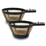 Cestlaive Gold Reusable Coffee Filter 2-Pack