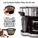 Cestlaive Gold Reusable Coffee Filter 2-Pack