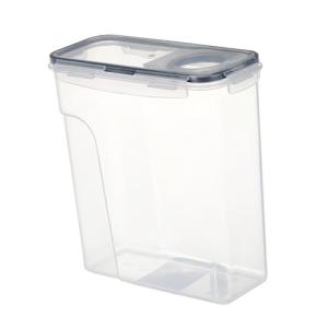 Generic 3D Printer Filament Dryer Box Food Canister 4L Multifunctional Keeping Filament Dry Grain Storage Box Cereal Barrel for 1kg Filament Pantry, Black no Holder