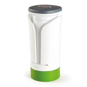 Zyliss Spiralizer - Vegetable Spiralizer & Slicer - Kitchen Tool & Gadget for Cooking - Manual Vegetable Slicer - Dishwasher Safe - White/Green