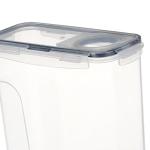 Generic 3D Printer Filament Dryer Box Food Canister 4L Multifunctional Keeping Filament Dry Grain Storage Box Cereal Barrel for 1kg Filament Pantry, Black no Holder