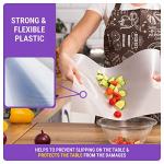 Disposable Plastic Cutting Board Sheets for BBQ & Camping - Large Flexible Chopping Boards - Cutting Mats for Kitchen and Outdoor 32'
