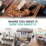 Luma® by Newair Electric Grill for Steaks | 1450°F Infrared Indoor Smoker with Cool-Touch Exterior | Portable Countertop BBQ Grill for Kitchen or Patio